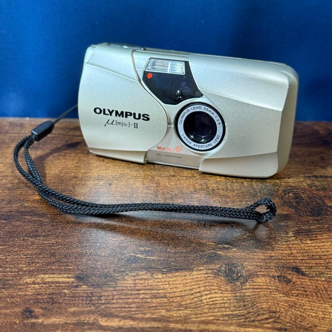 ゆ*ん様 Olympus μ-Ⅱ オリンパス コンパクトフィルムカメラ