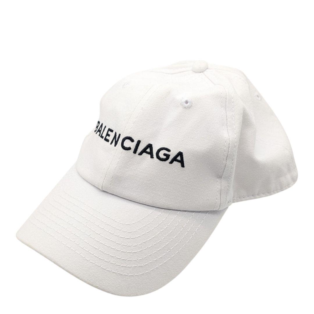 BALENCIAGA ホワイト キャップ バレンシアガ