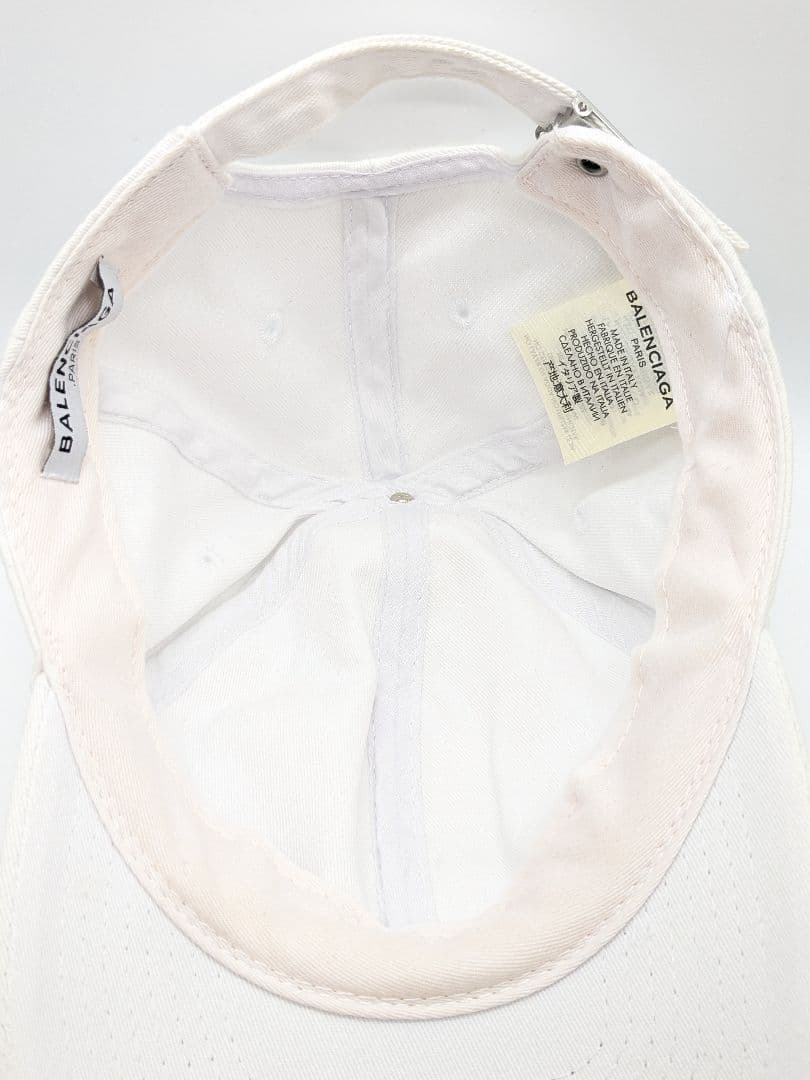 BALENCIAGA ホワイト キャップ バレンシアガ