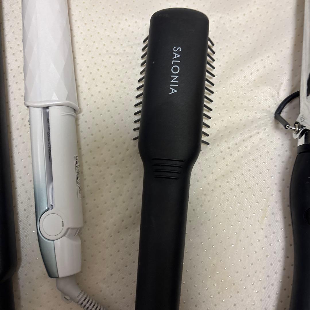 ヘアドライヤー・アイロン・ブラシセット