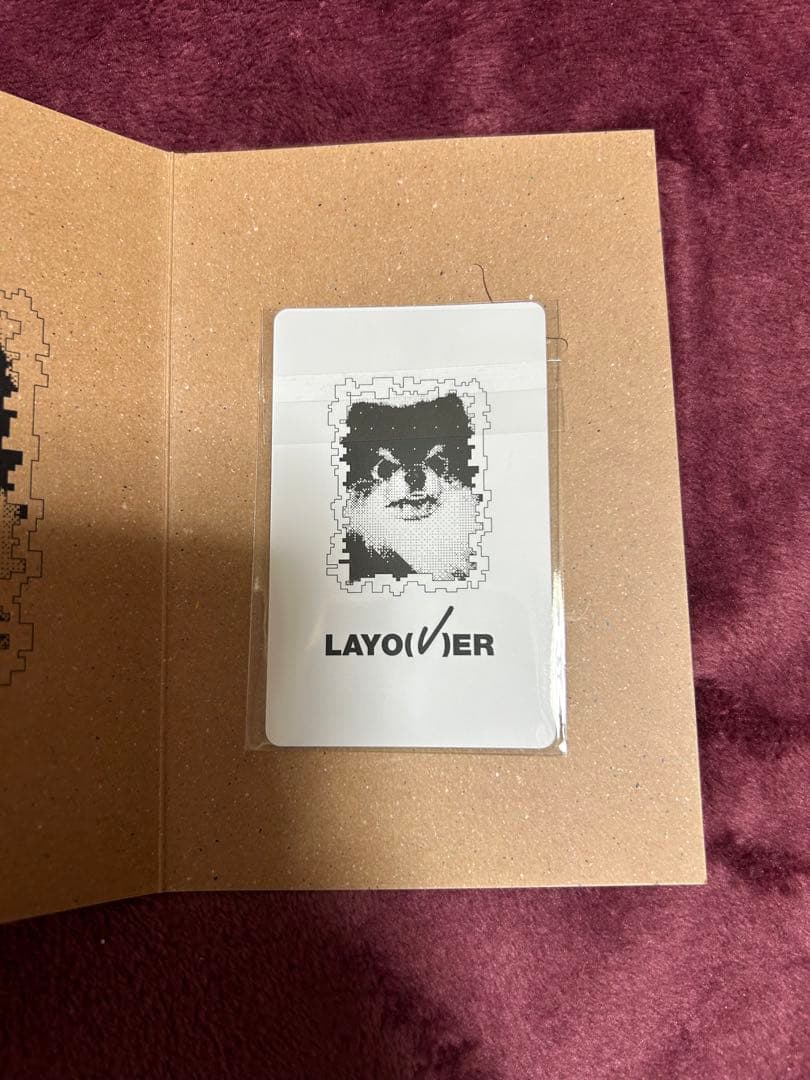 BTS V solo Album 'Layover' 特典 トレカ フォトカード