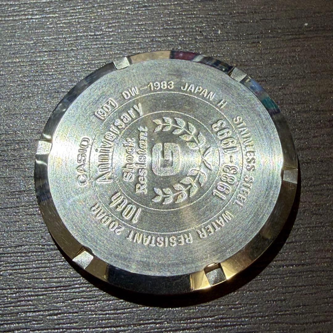 も*お様 CASIO G-SHOCK 記念 モデルスクリュー　バック 5600系