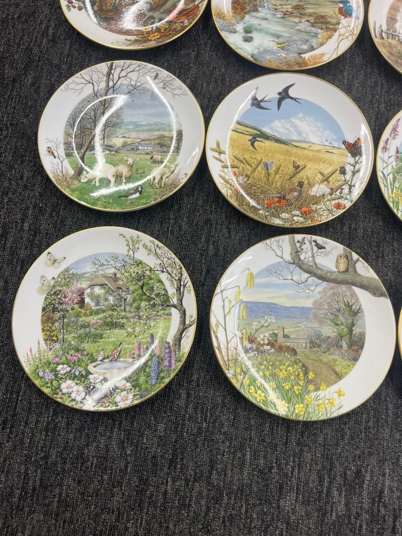 ロイヤルウースター  WORCESTER 12枚セット　飾り皿