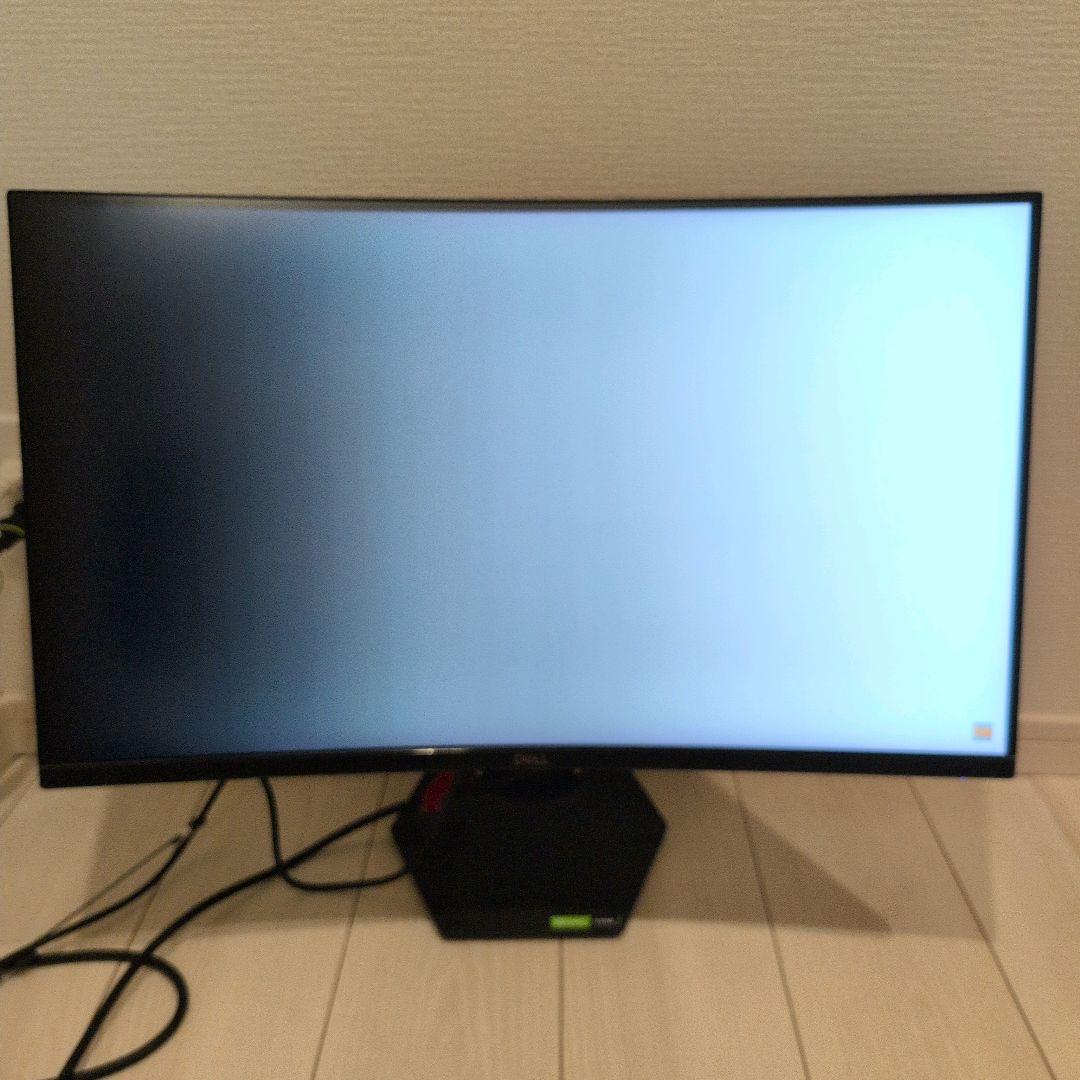 【極美品】Dell 27 湾曲ゲーミングモニター S2721HGF