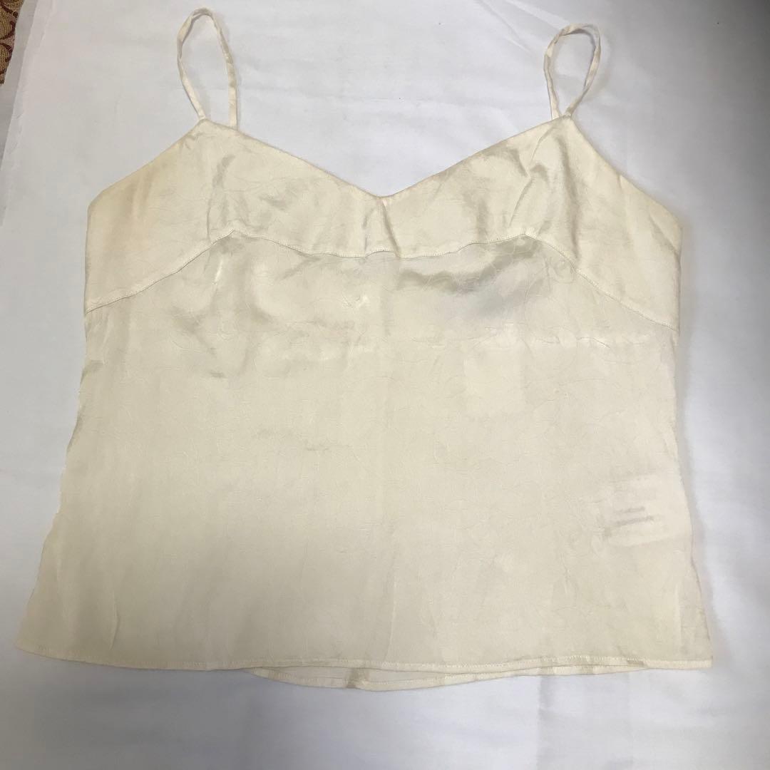 CHANEL アイボリー キャミソール サイズ40