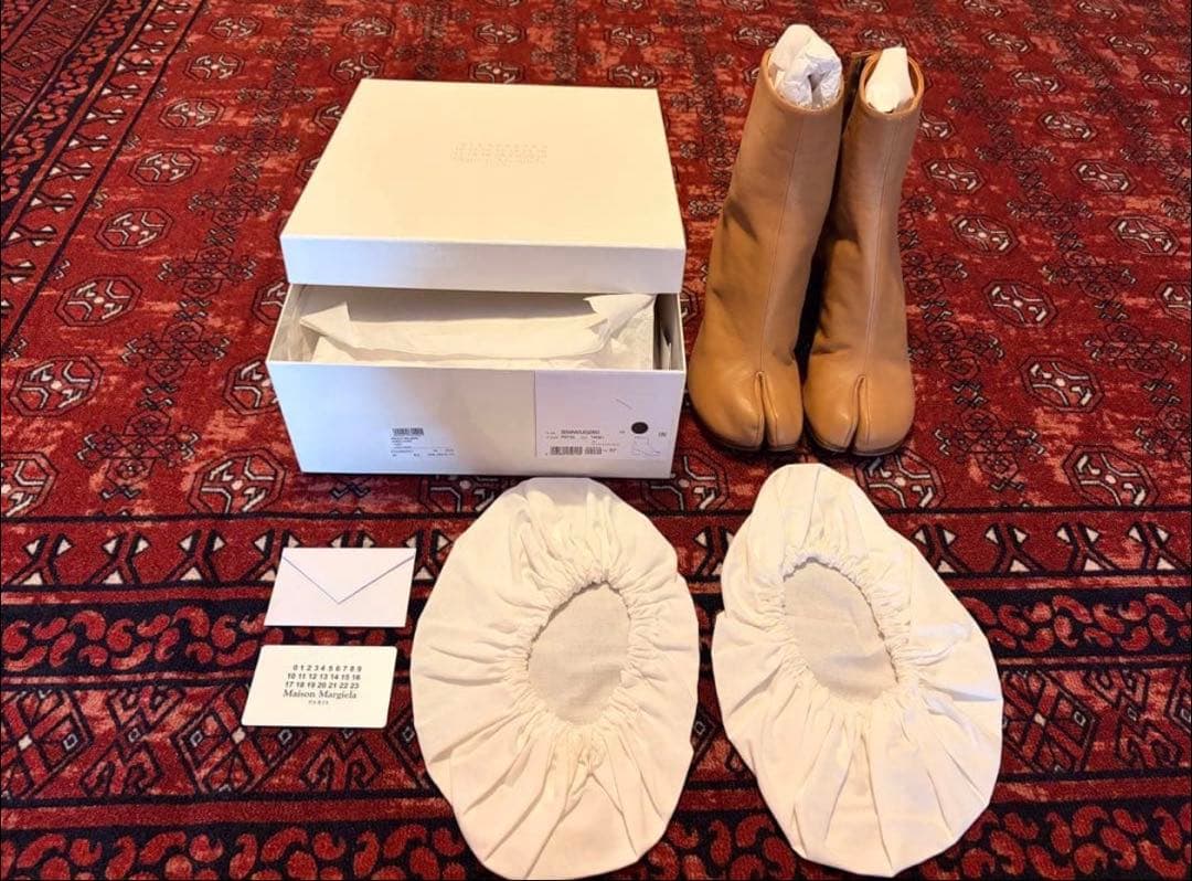 【Maison Margiela】新品未使用マルジェラ/タビブーツ/ブラウン37