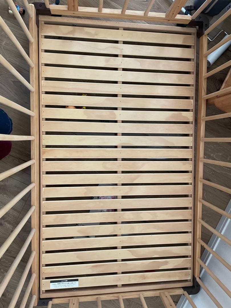 ファルスカ　ベッドサイドベッド　popomiベビーマットレス