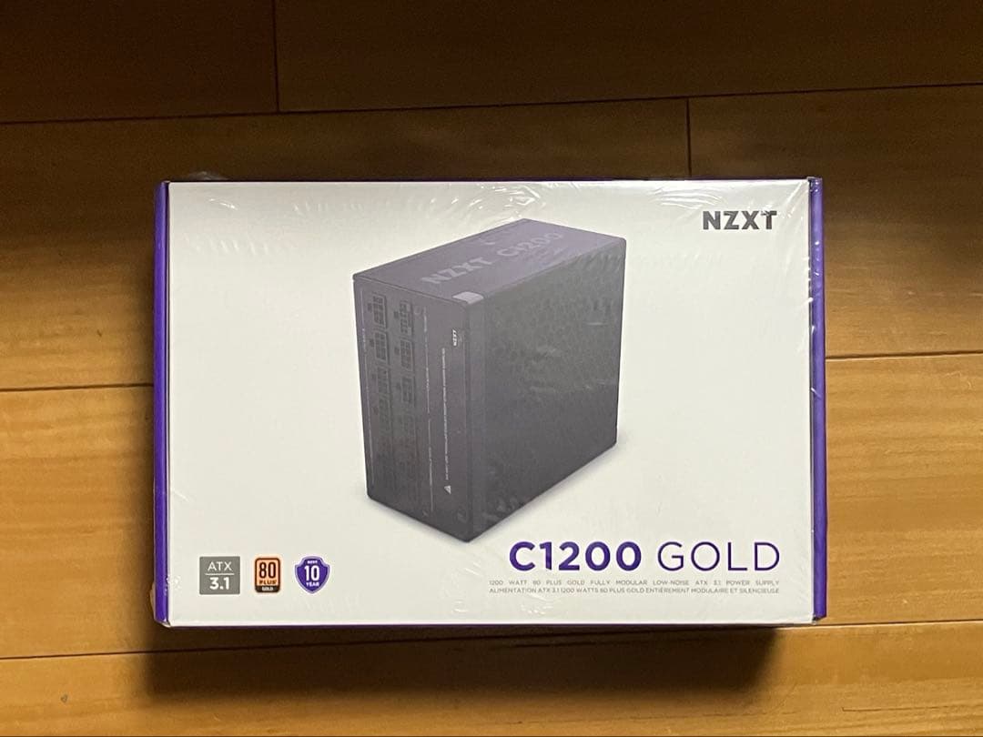 【新品未開封】NZXT C1200電源ユニットV2 80PlusGold認証