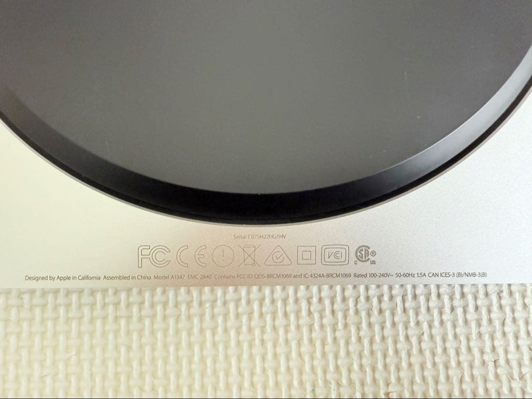 Mac mini Late 2014 メモリ4GB/ストレージHDD500GB