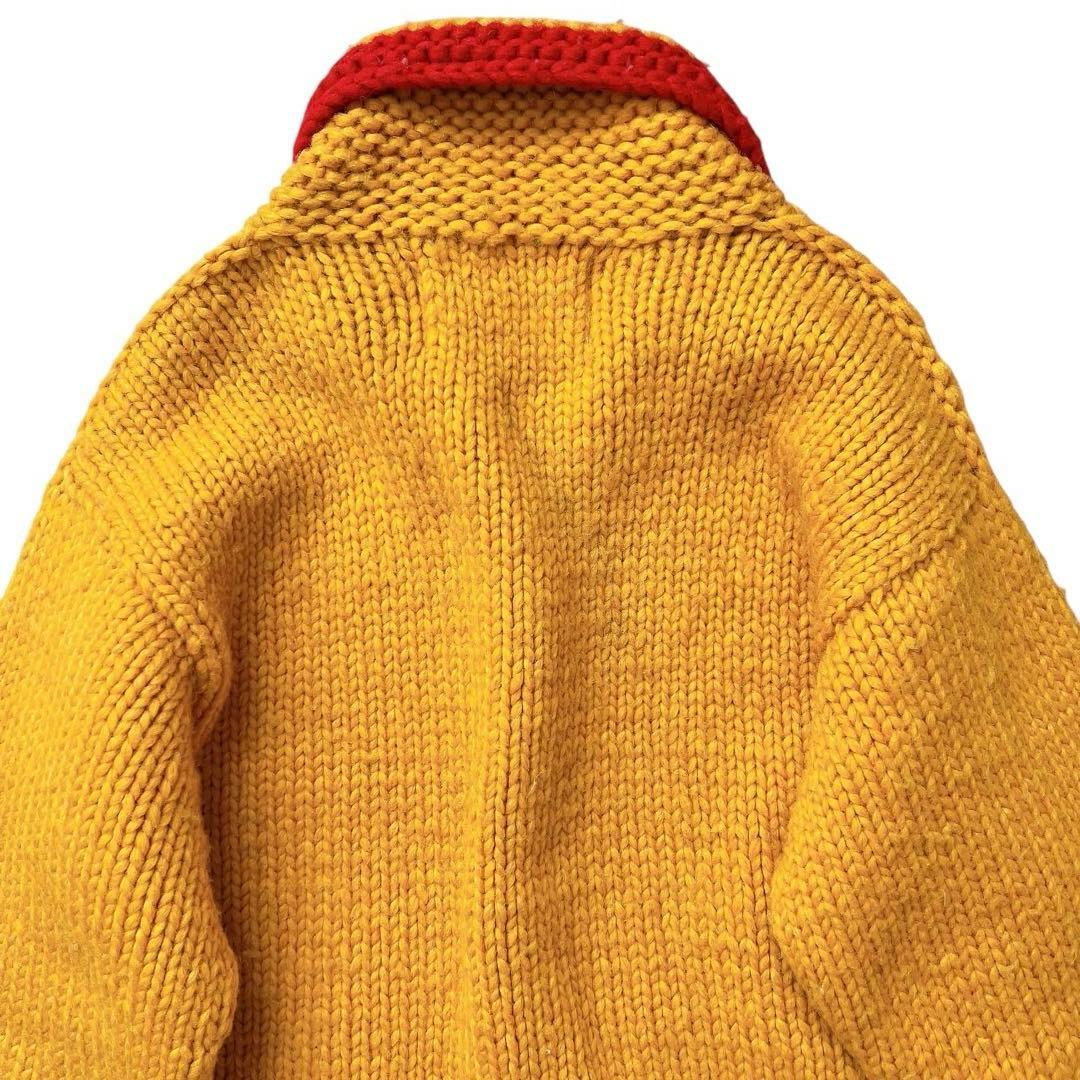 CANADIAN SWEATER　ハンドニット　カウチン　ニットジャケット