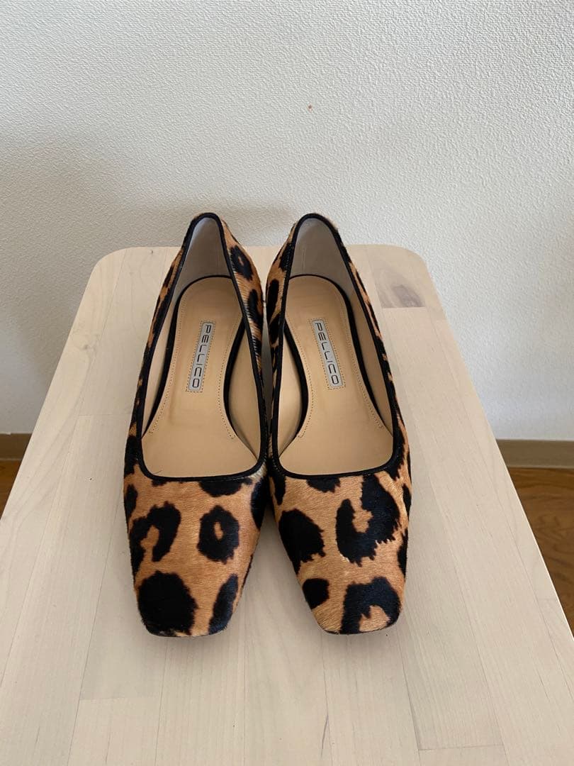 値下げ　ペリーコハラコレオパード柄パンプス　１回使用