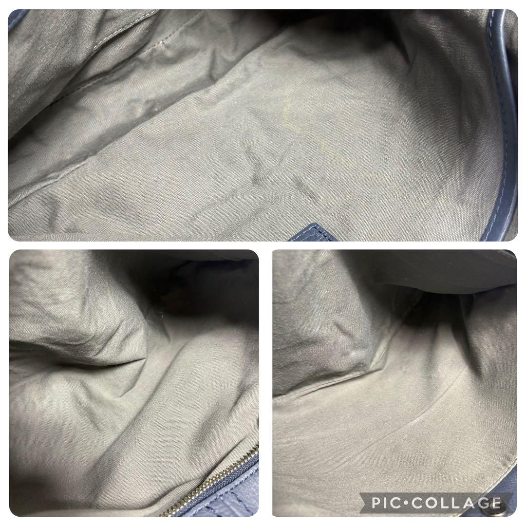 土屋鞄 PLOTA プロータ 防水フラップ ショルダーバッグ ネイビー