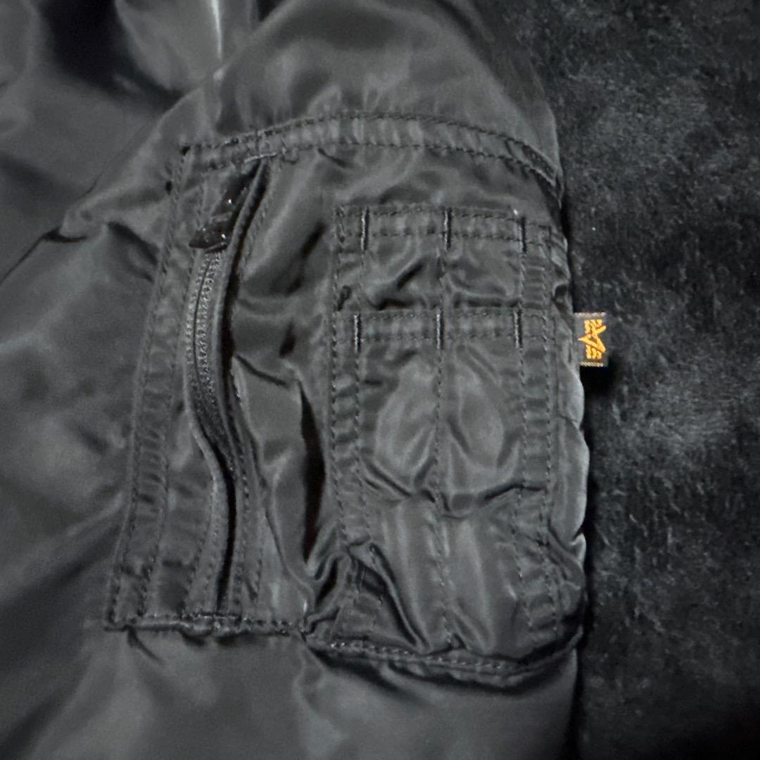 ALPHA INDUSTRIES アルファ リバーシブル スカジャン サイズS