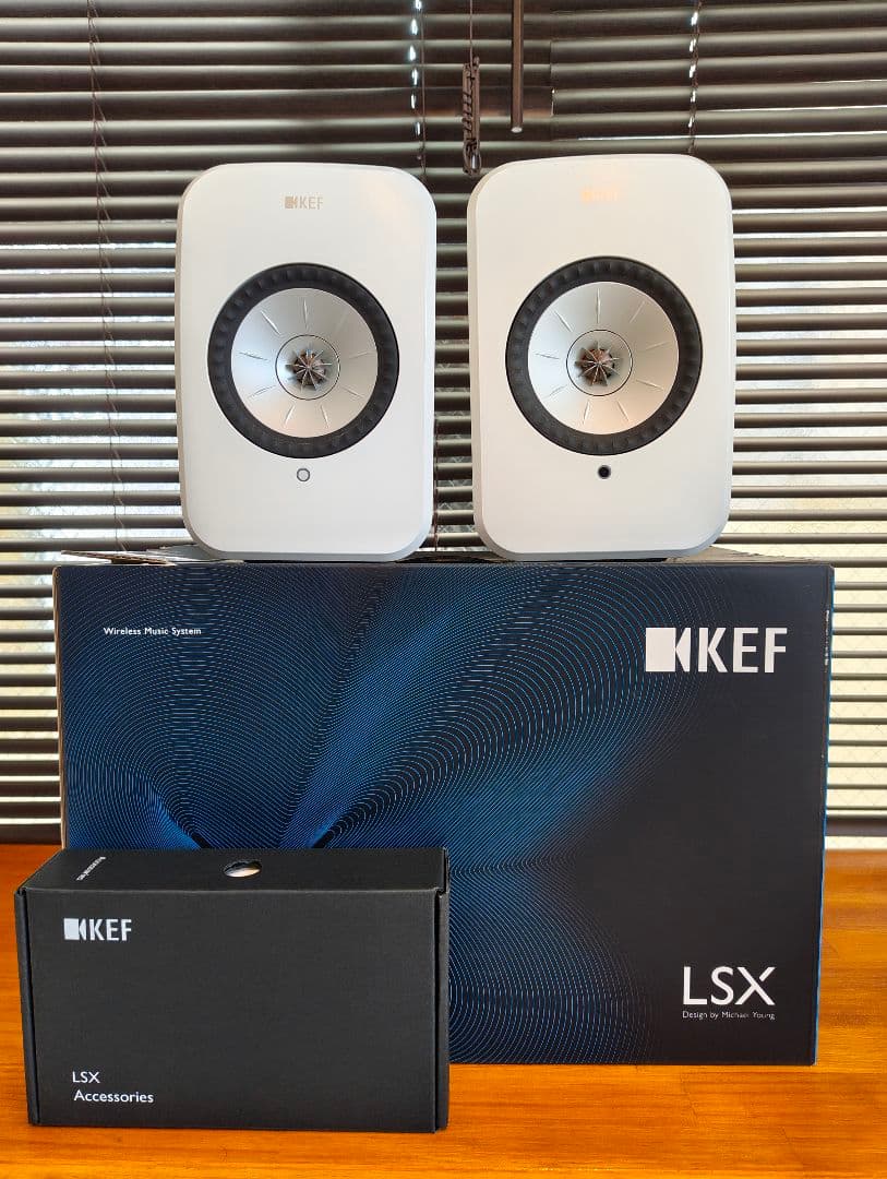 【最終価格】KEF LSX ワイヤレススピーカー ホワイト