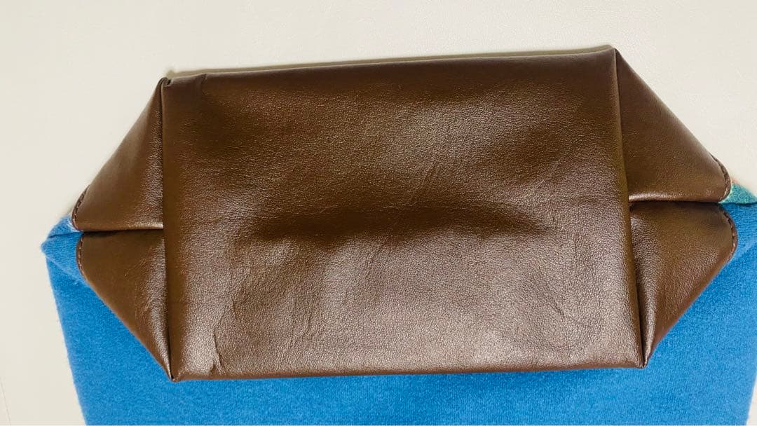 本日限定【使用一回・美品】ファミリア　タータンチェック　クリスマス　バッグ