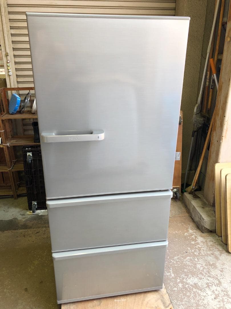 全国送料無料 アクア 冷蔵庫 AQR-27J シルバー 2020年製 ファミリー
