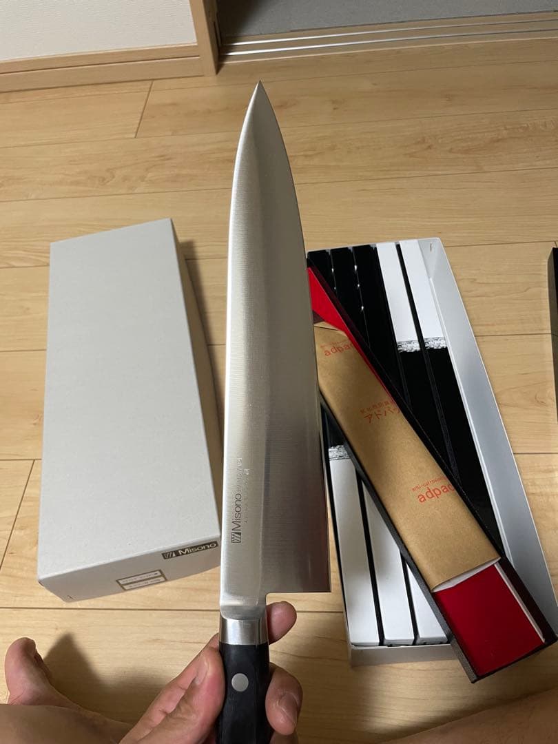 ミソノモリブデン鋼牛刀240mm×6本