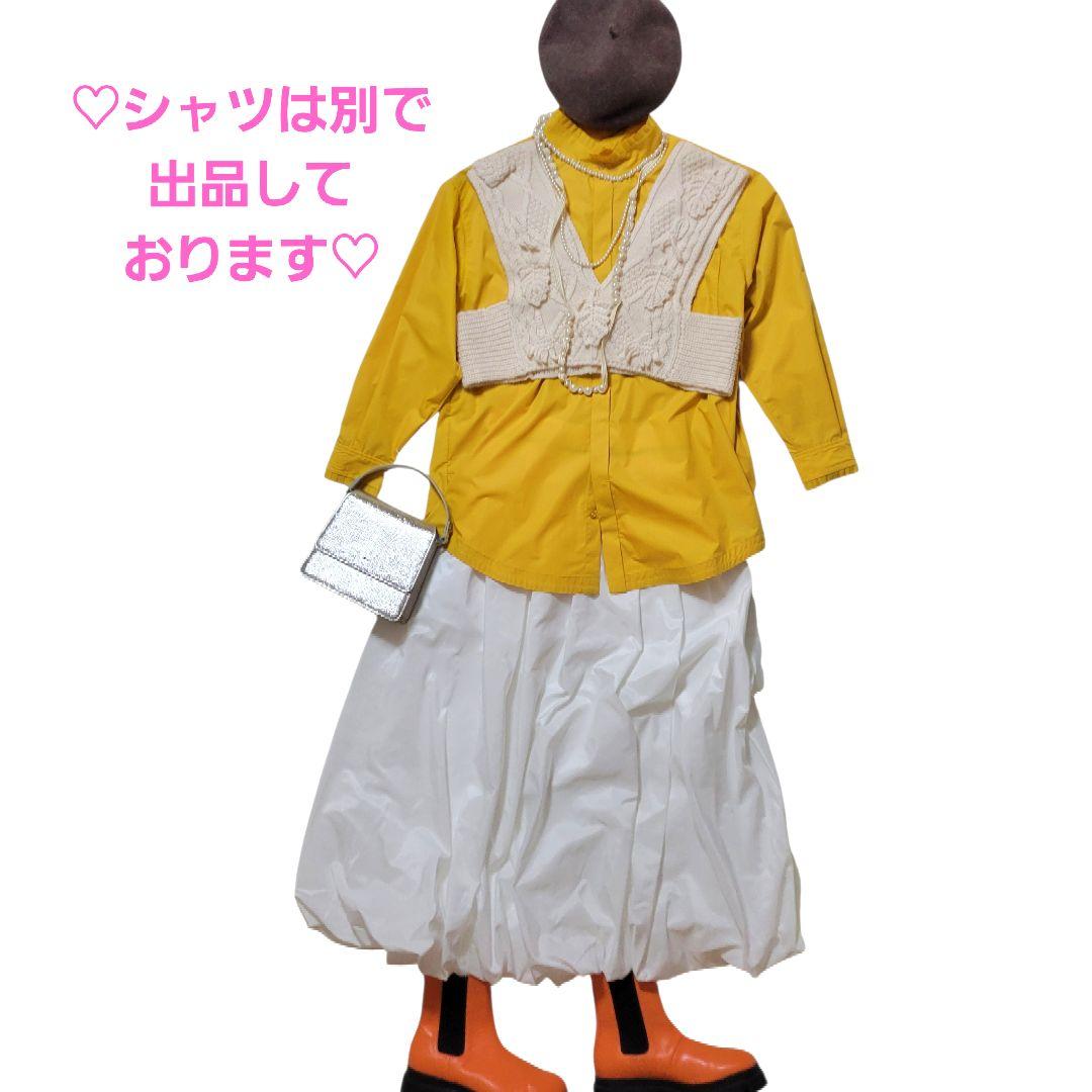 ♡2025a♡トーマスマグパイ♡バルーンスカート ホワイト 38サイズ