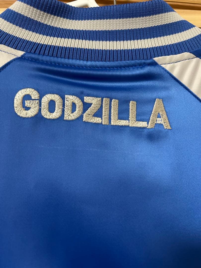 葛飾北斎との夢のコラボ GODZILLA ゴジラ リバーシブル スカジャン