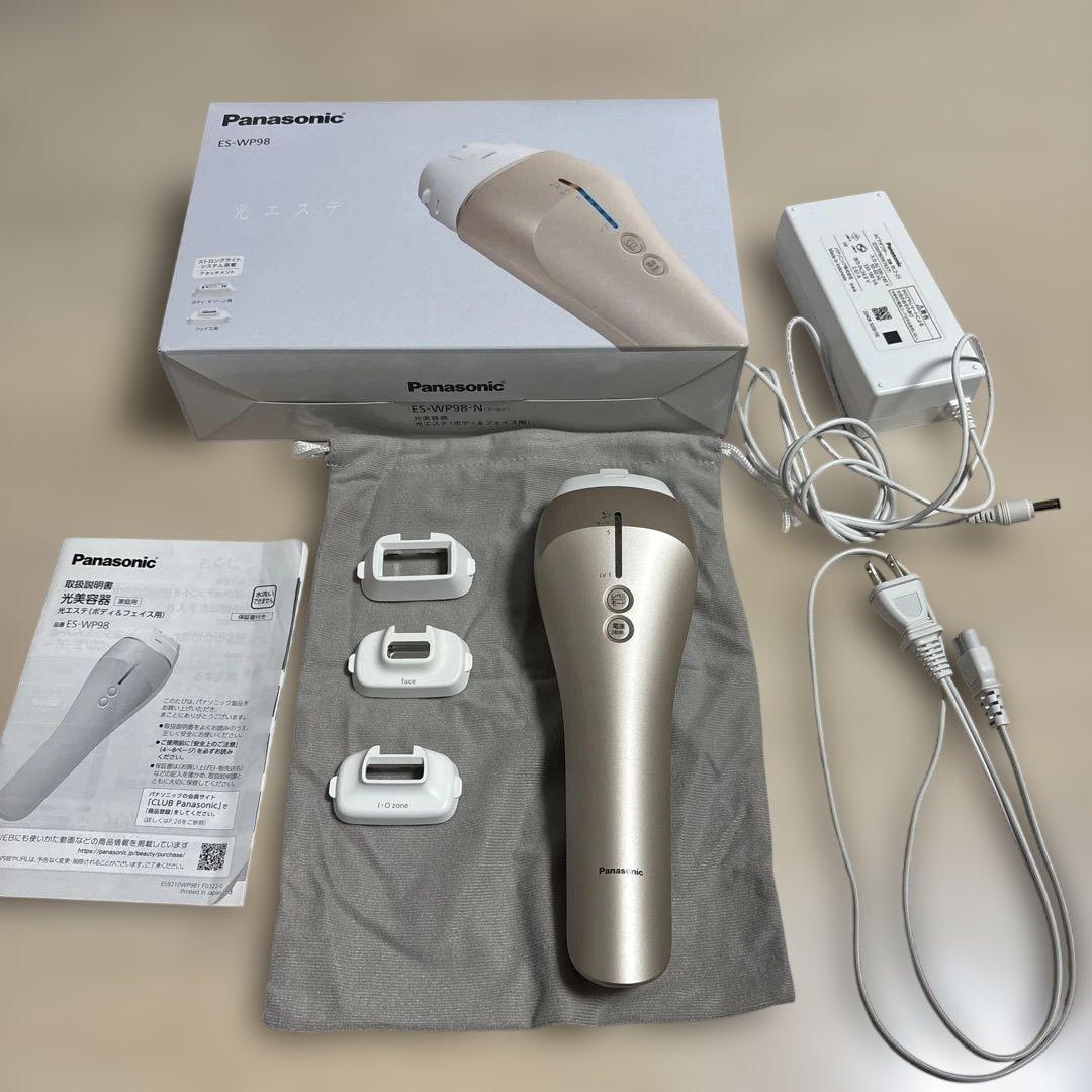 Panasonic 脱毛器 ES-WP98 ゴールド