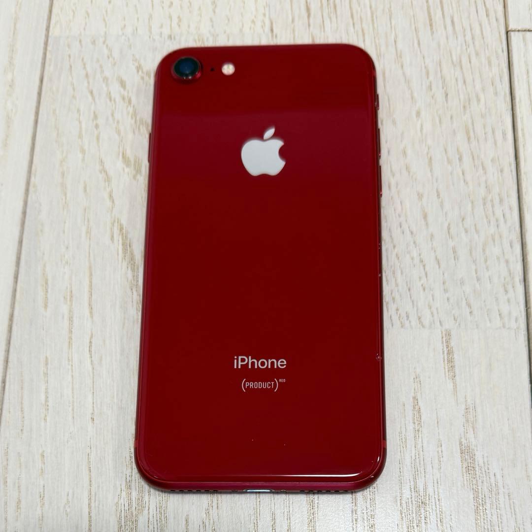 iPhone8 64GB Apple SIMロック解除済 SIMフリー レッド