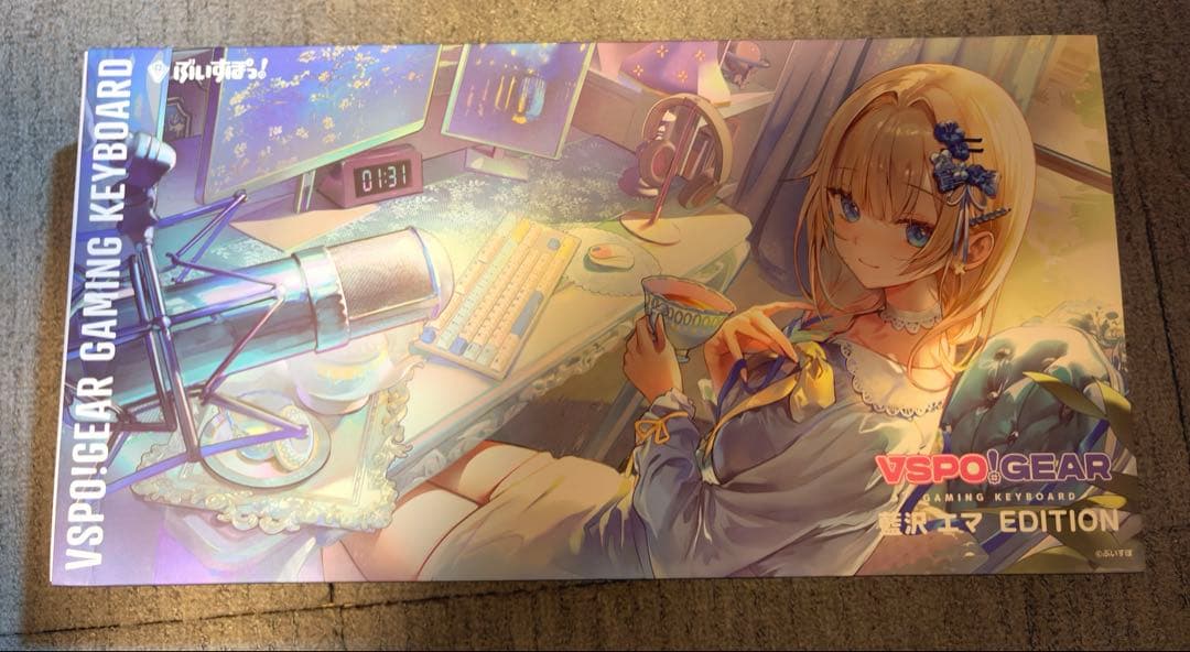 VSPO! GEAR ゲーミングキーボード 　藍沢エマEditon
