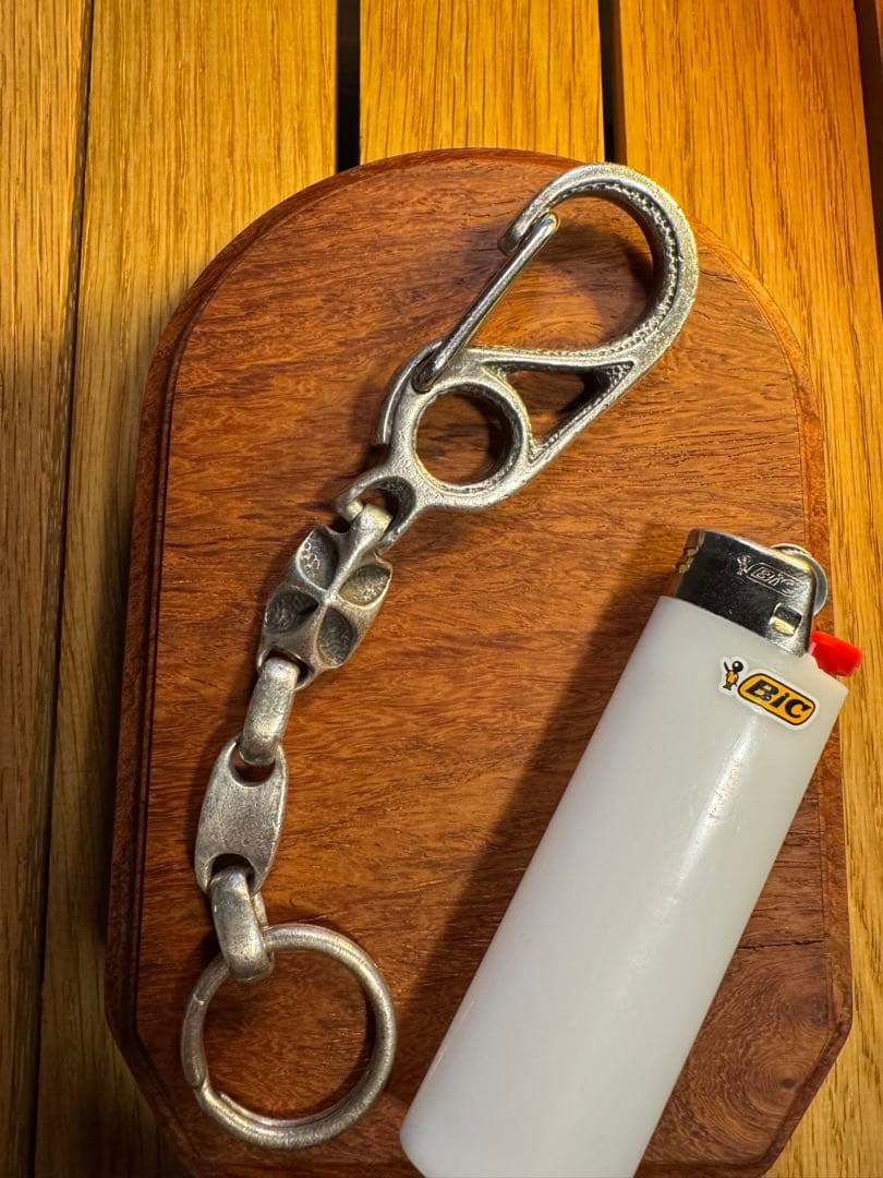 Bill Wall Leather オールドクリップキーチェーン　シルバー