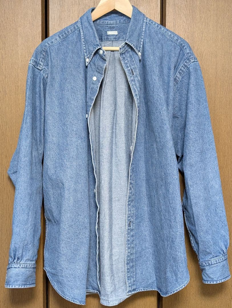 22AW A.PRESSE BD Denim Shirt サイズ2