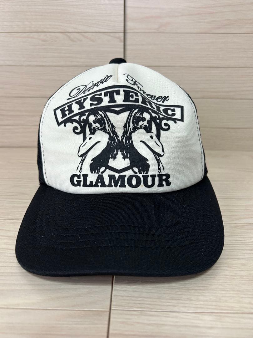 【超美品】HYSTERIC GLAMOURキャップ帽ツインガール‼️