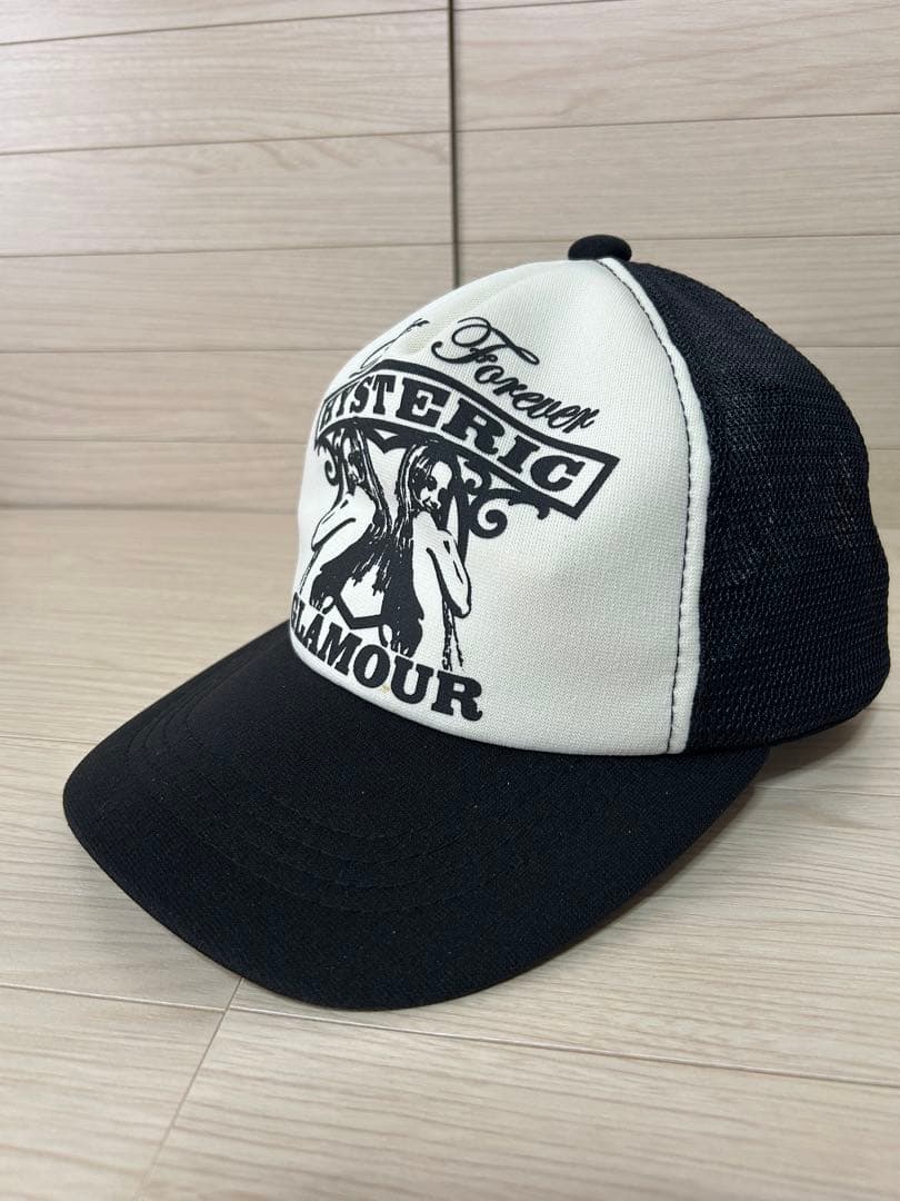 【超美品】HYSTERIC GLAMOURキャップ帽ツインガール‼️