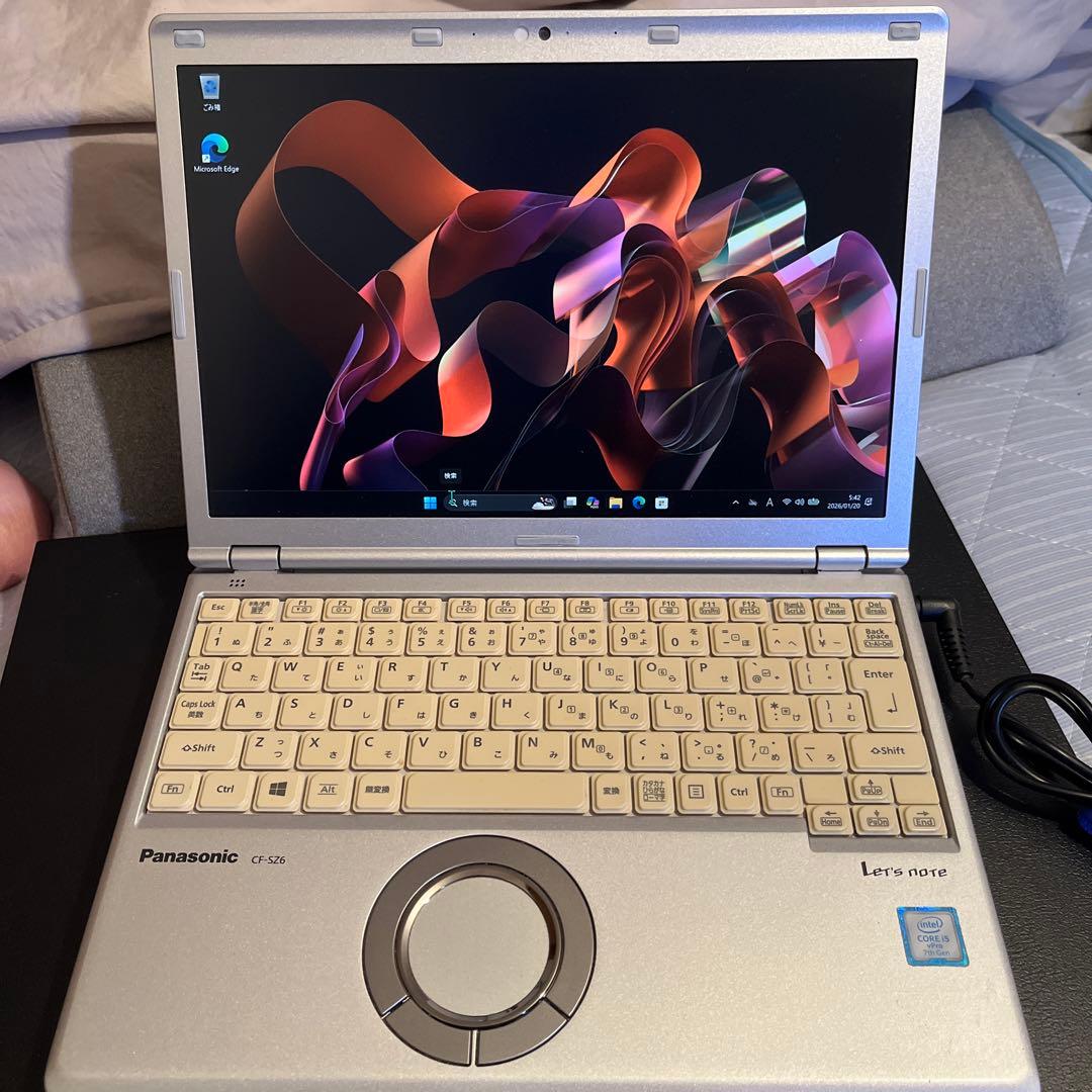 レッツノートCF-SZ6 SSD256GB／メモリ8GB