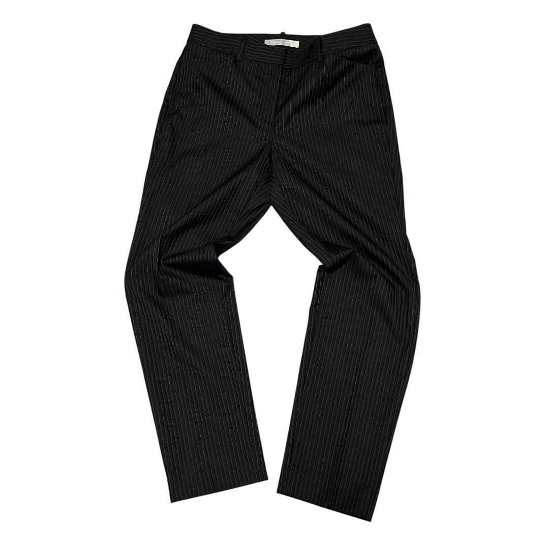 【未使用】【42】theory luxe ストライプ パンツスーツセットアップ