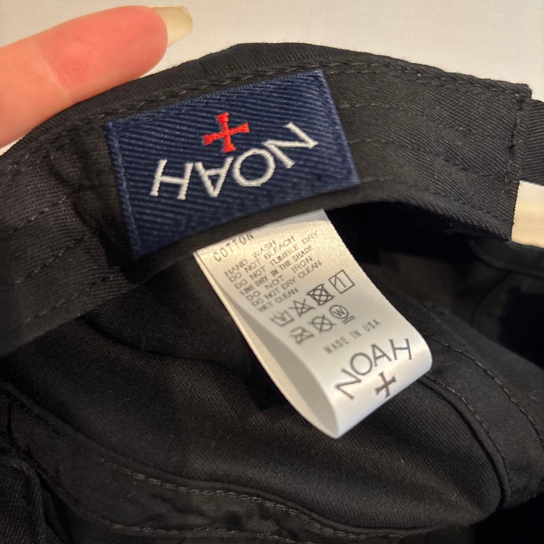 Noah キャップ　ブラック