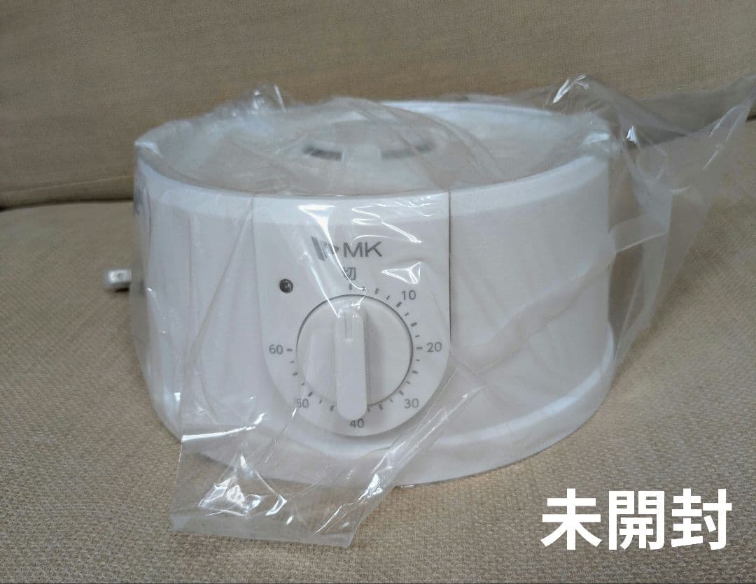 電気せいろ　EM-185W ホワイト（未使用・フルセット）