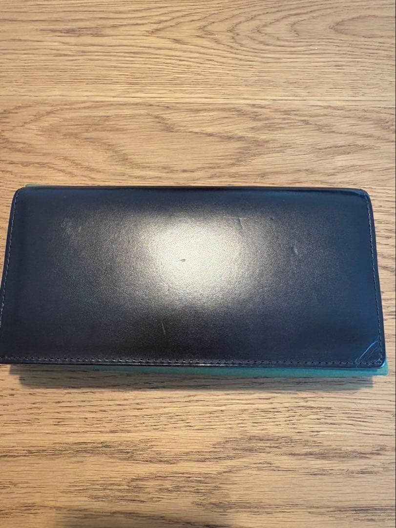 土屋鞄　ブライドルレザー　長財布　こげ茶