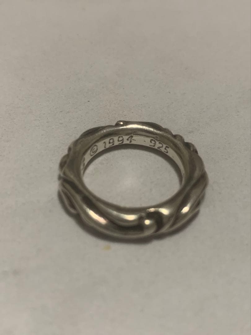 クロムハーツ スクロールバンド 13号 正規品