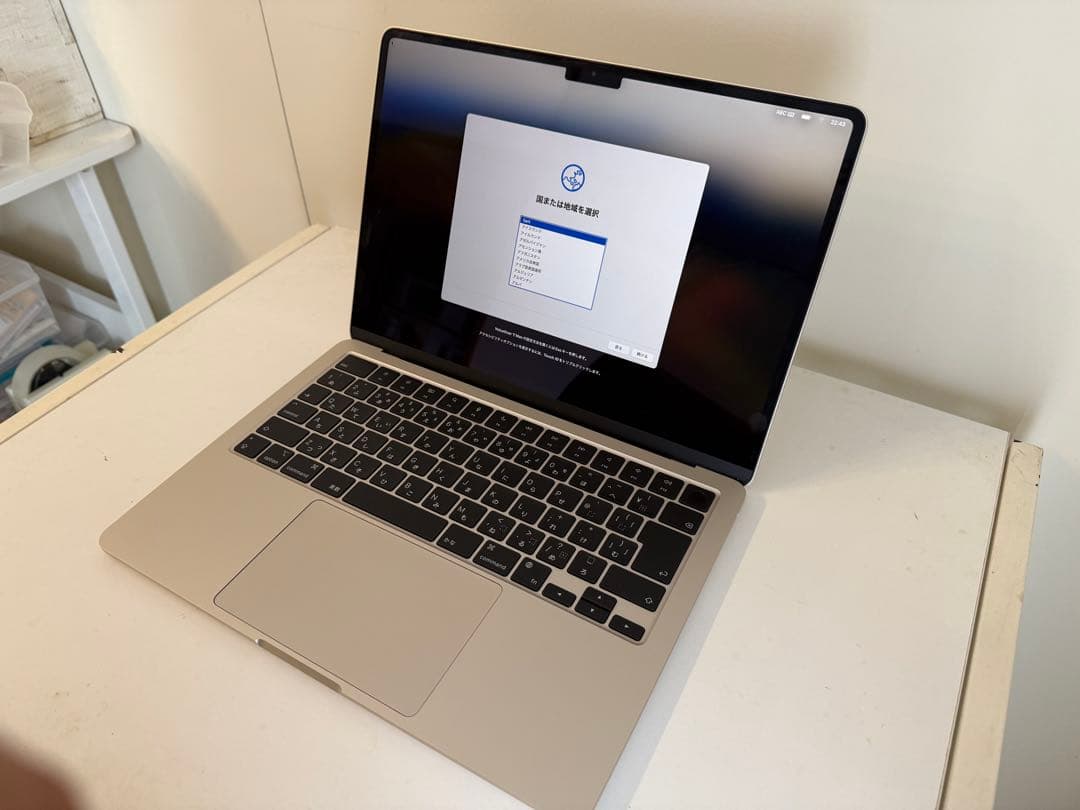 MacBookair2022 Ꮇ2 16GB 元箱付き