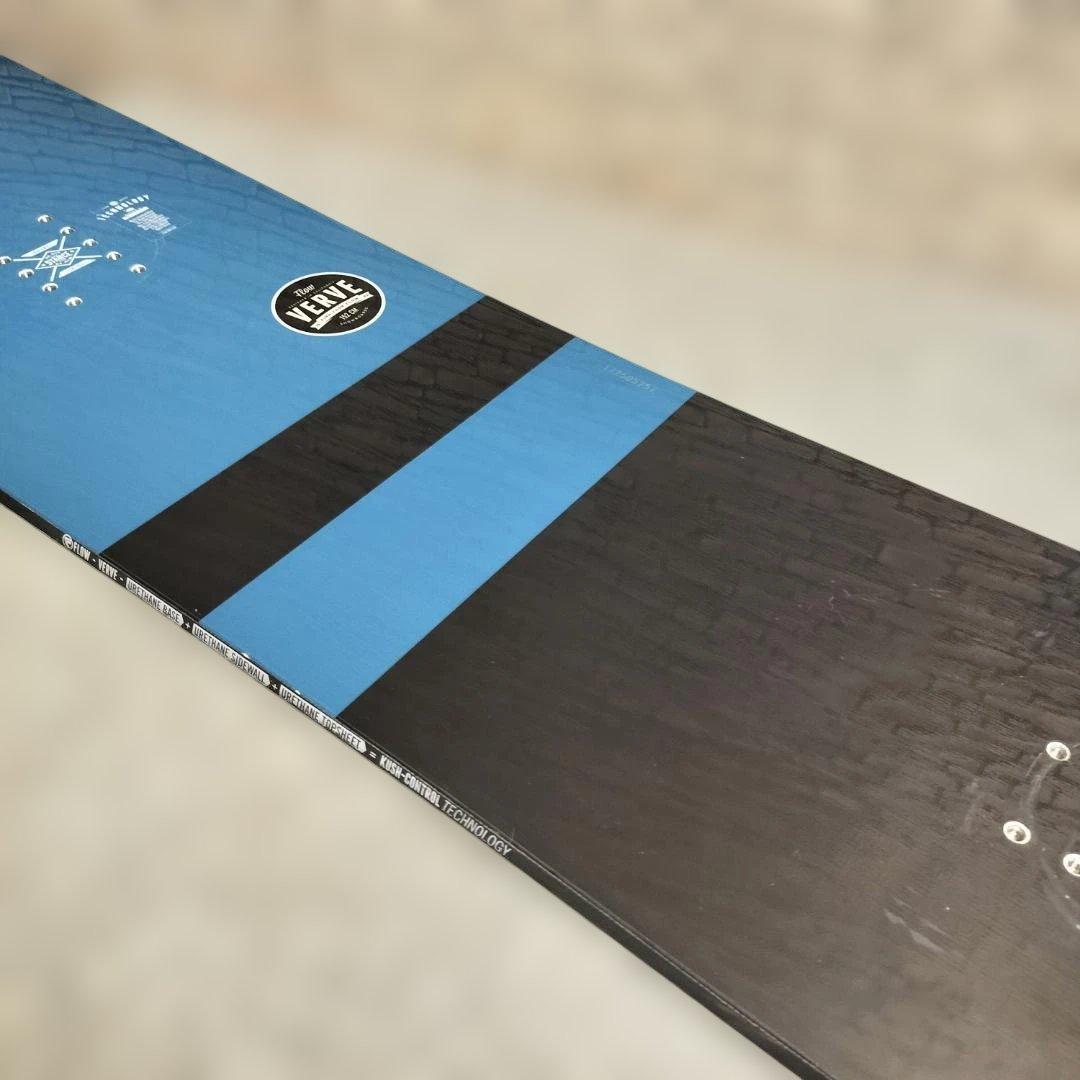 【美品】FLOW VERVE 152cm スノーボード 板 ダブルキャンバー