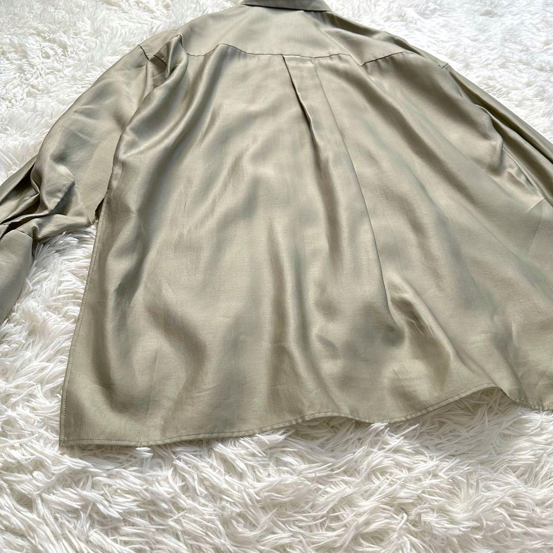 限定値下げ中！【新品未使用】Chaos カオス　クリアモールスキンシャツ　カーキ
