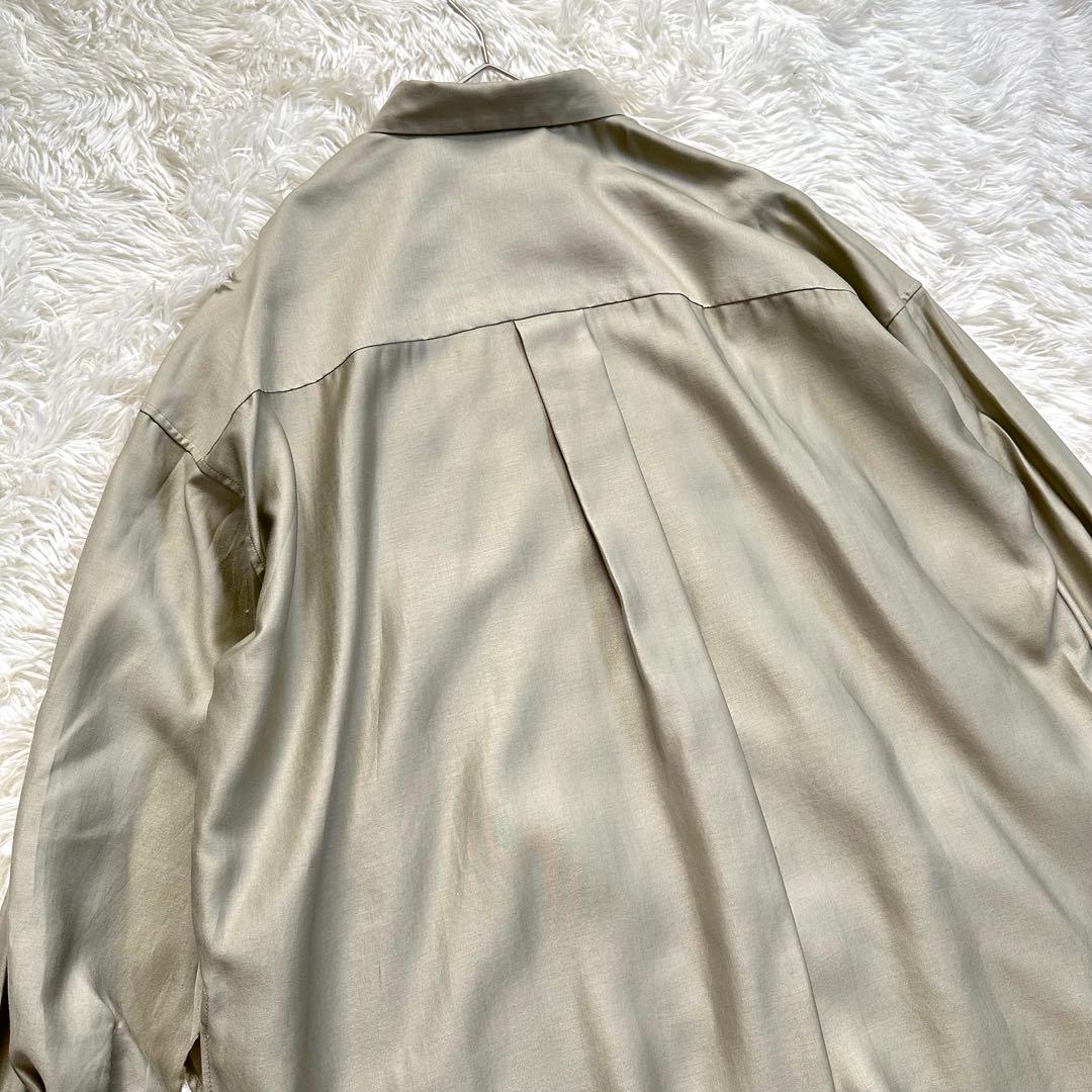 限定値下げ中！【新品未使用】Chaos カオス　クリアモールスキンシャツ　カーキ