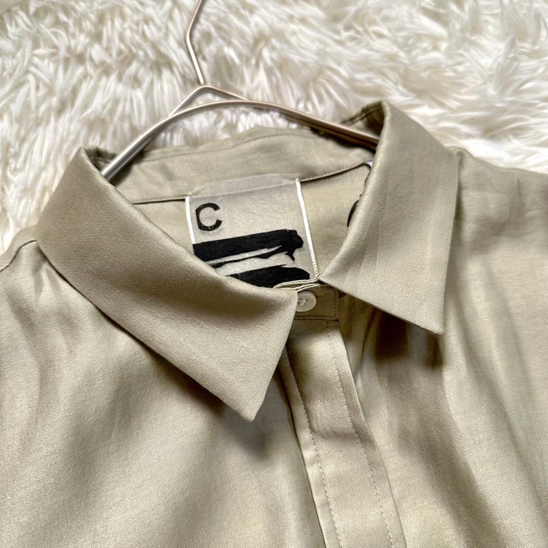 限定値下げ中！【新品未使用】Chaos カオス　クリアモールスキンシャツ　カーキ