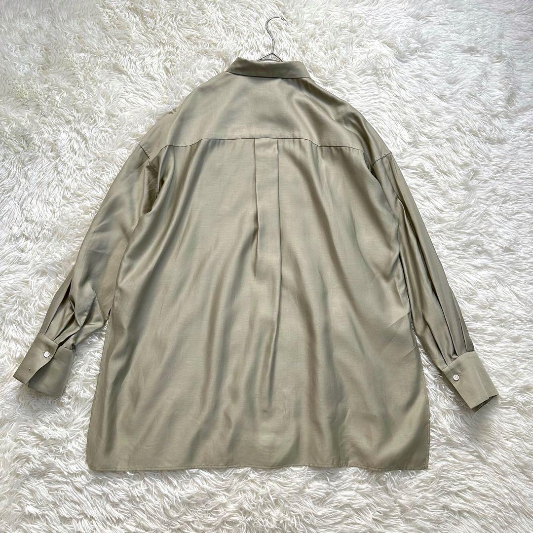 限定値下げ中！【新品未使用】Chaos カオス　クリアモールスキンシャツ　カーキ