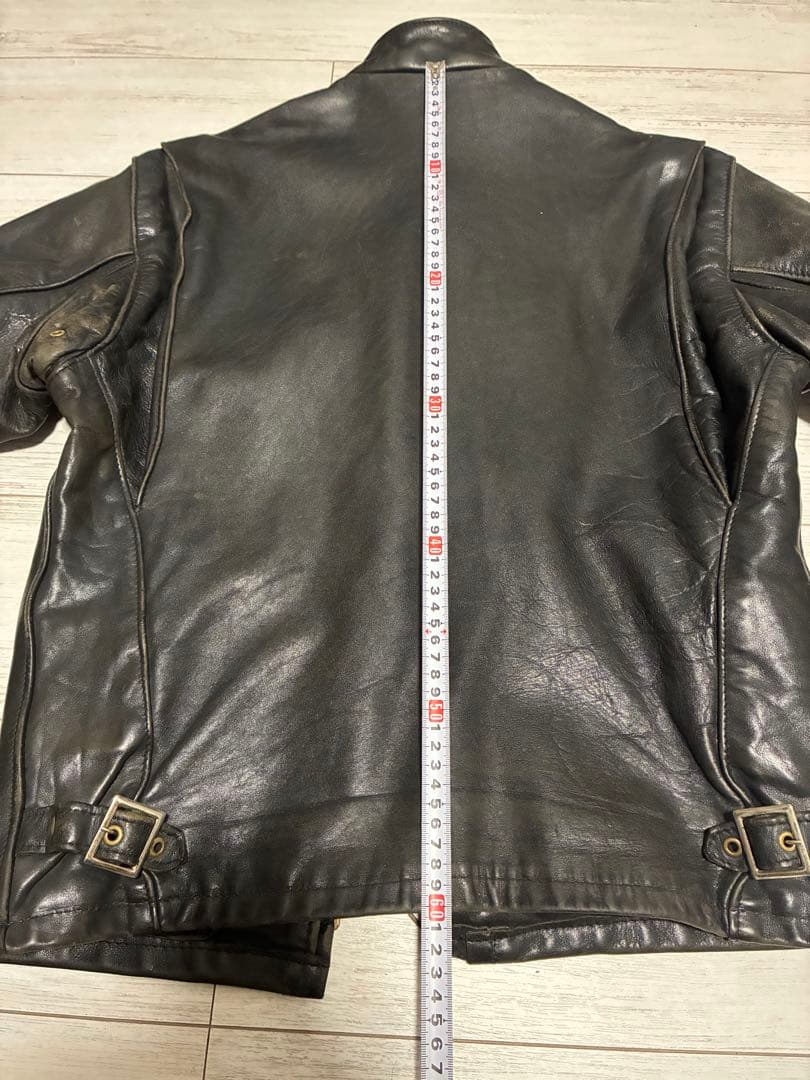 Schott シングルライダースジャケット 38