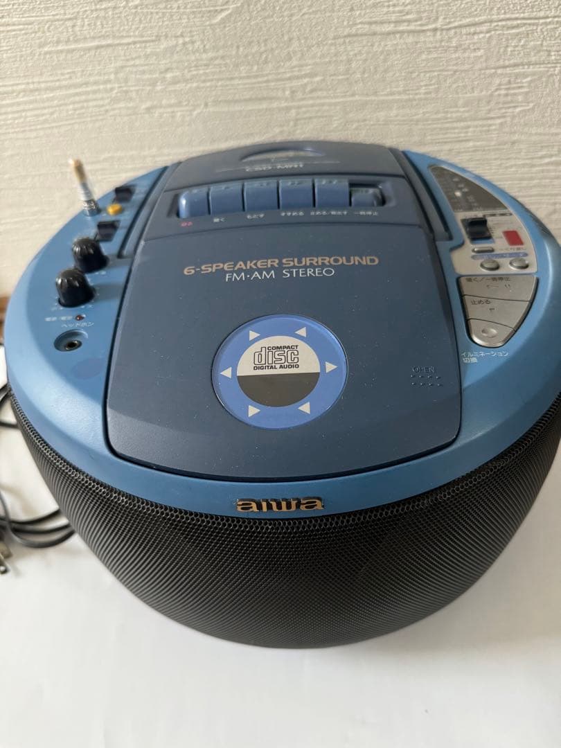 ラジカセ90年代　アイワ　CSD-MR1