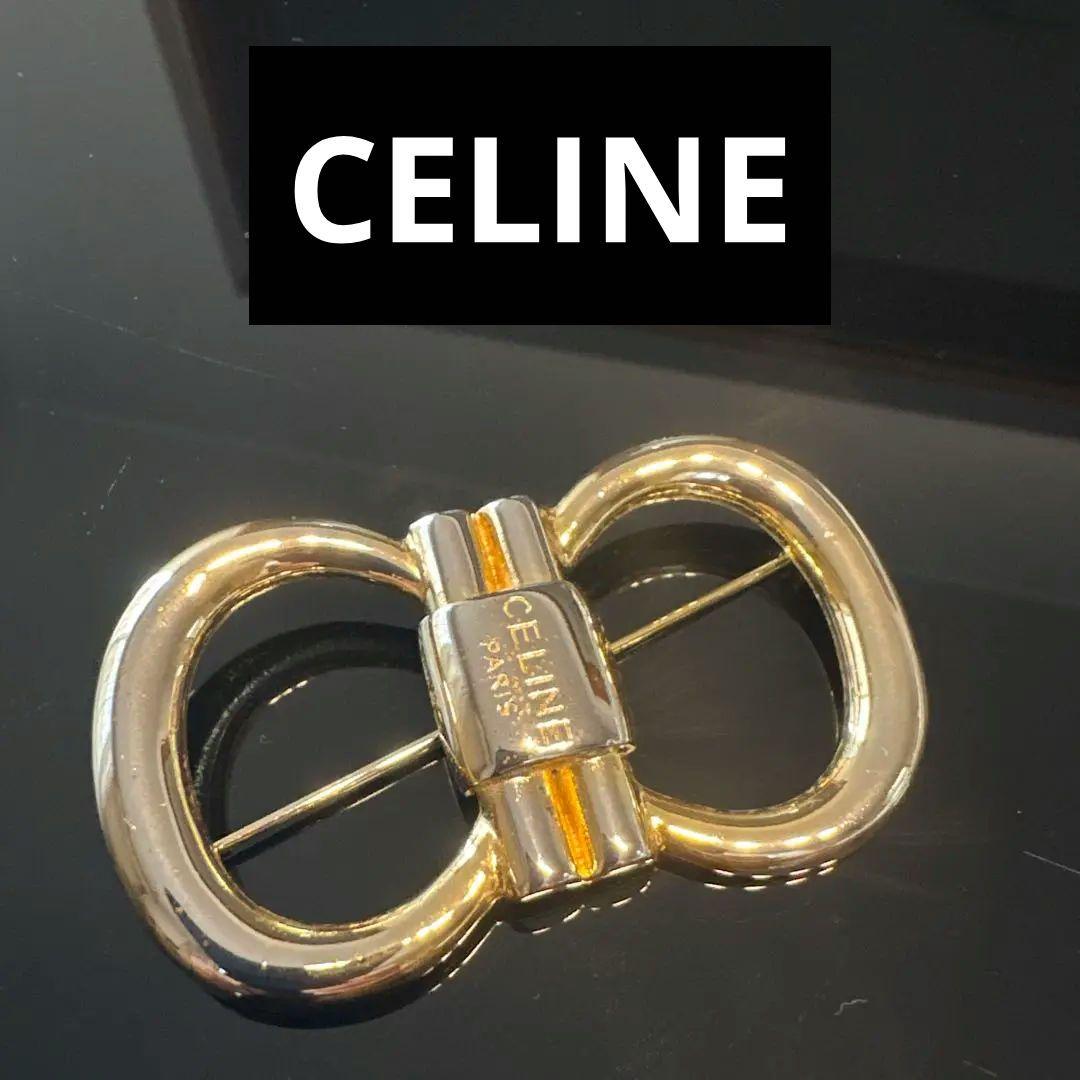 CELINE セリーヌ ピンブローチ ピンバッジ