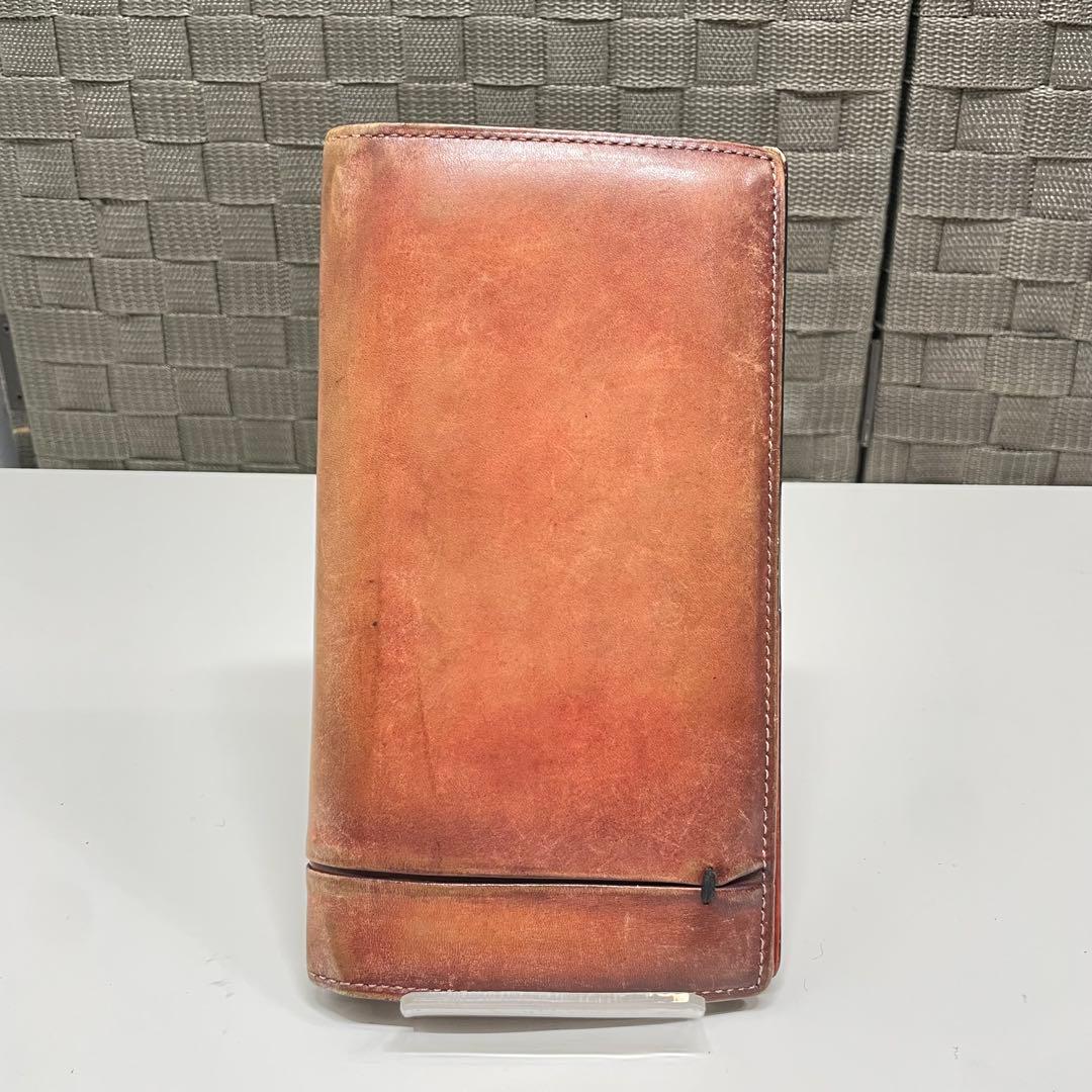 k*a様 Berluti 長財布 ブラウン レザー