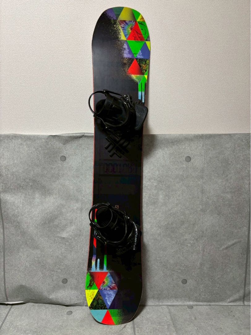 サロモン　プロトコル　154㎝　ライドREVOLTビンディング付き　スノーボード