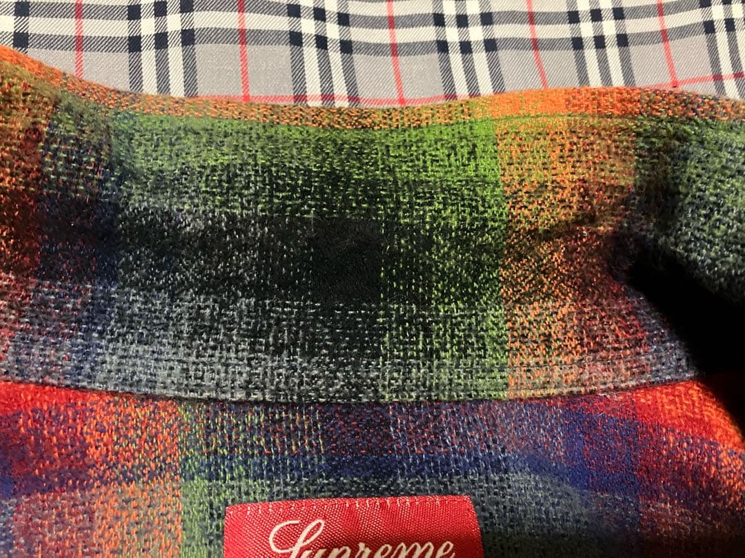 トップス Supreme 21SS Plaid Flannel Shirt