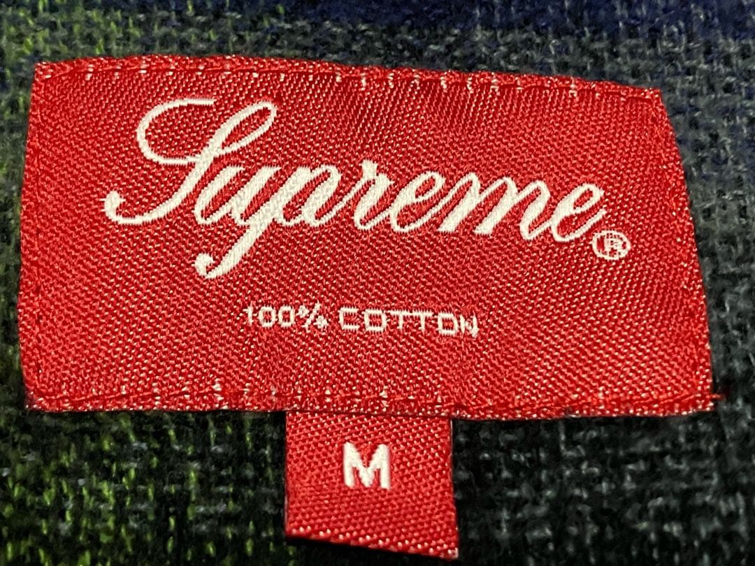 トップス Supreme 21SS Plaid Flannel Shirt