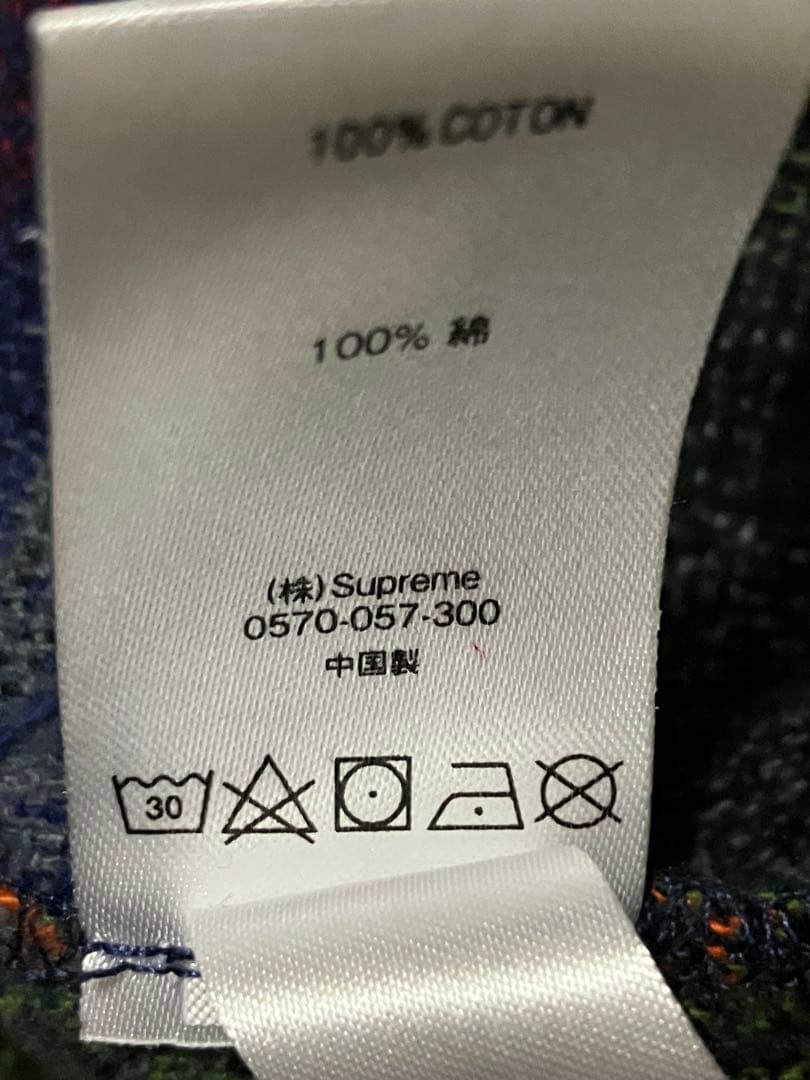 トップス Supreme 21SS Plaid Flannel Shirt